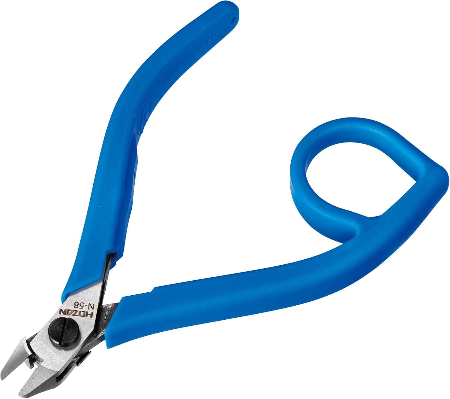 Hozan N-58 Precision Nipper Semi-Flush Cut Heavy Duty with Lead Stopper