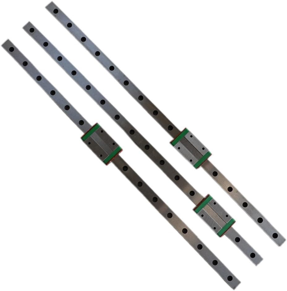 3 x MR12 MGN12 Miniature Linear Rail Slide 400mm + MGN12H Block for 3D Printer