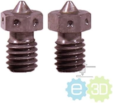 E3D V6 Nozzle - Hardened Steel: 0.40mm for 3mm Filament