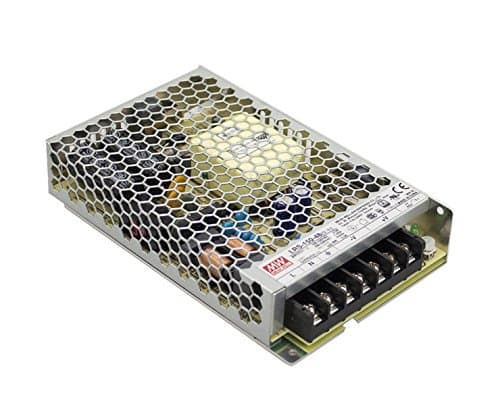 Mean Well LRS-150-24 Switching Power Supply, Single Output, 24V, 6.5A, 156W, 6.26" L x 3.82" W x 1.18" H