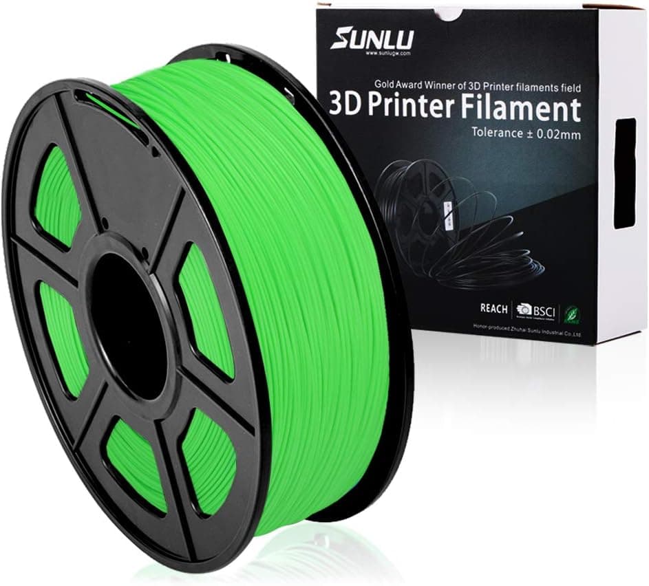 SUNLU PLA Plus Filament 1.75mm for 3D Pen and FDM Printers 1kg +/-0.02mm