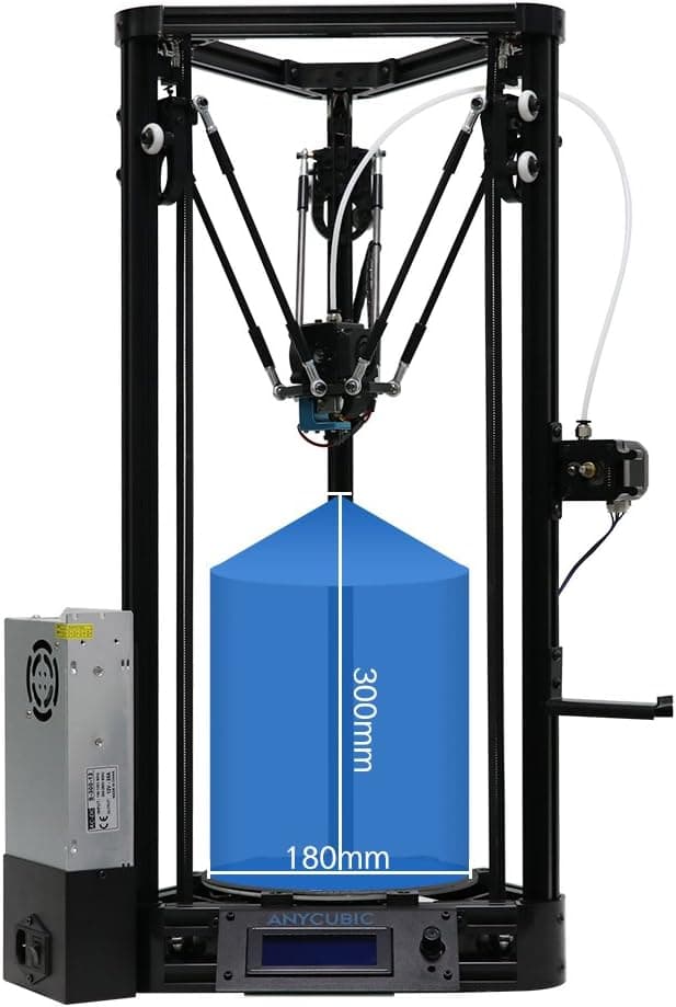 ANYCUBIC Delta 3D Printer Update Auto Leveling Pulley Version Modular Assembly