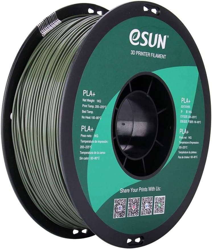 eSUN PLA PRO (PLA+) Filament 1.75mm Olive Green 1kg +/-0.03mm