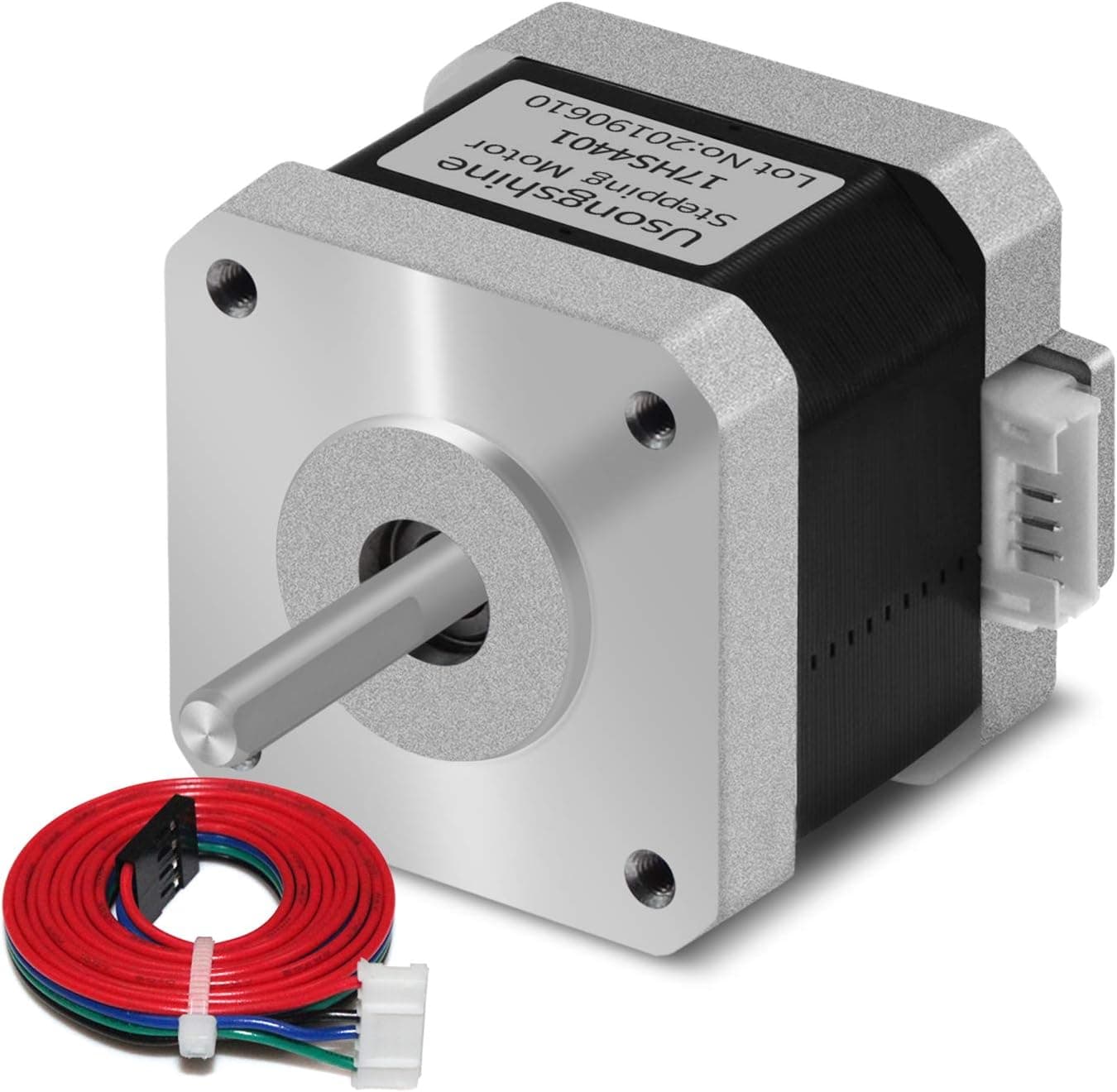 Usongshine Nema 17 Stepper Motor 1.5A 17HS4401 High Torque 42N.cm 42BYGH 1.8 Degree 38MM