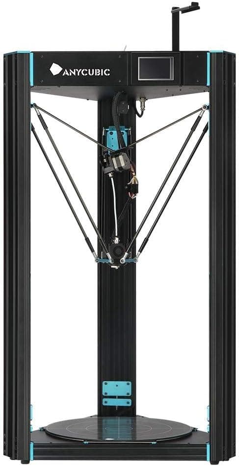 ANYCUBIC Predator Delta 3D Printer Pre-Assembled, Ultrabase Hotbed, 370x370x455mm