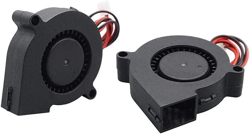 Furiga 3D Printer Fan 24V DC 50X50X15mm 5015 Blower Radial Cooling Fan 1M Cable (2PCS)