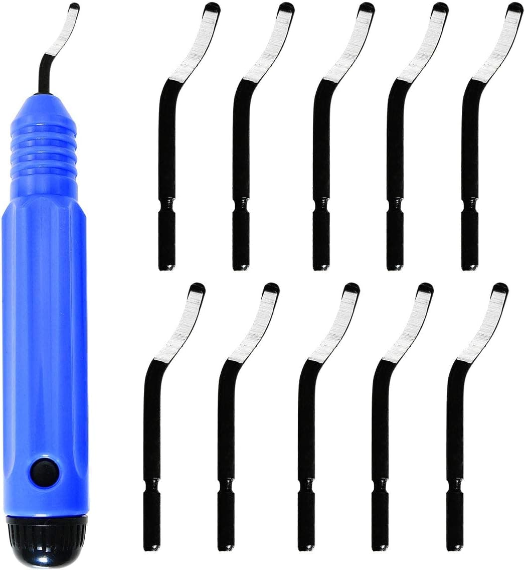 ZZHXSM Hand Deburring Trimming Knife Scraper NB1100 Rotary Deburr Blades Kit