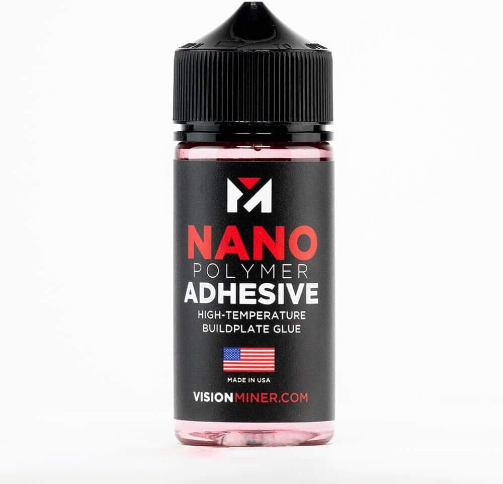 Vision Miner Nano Polymer Adhesive 3D Printing Bed & Build Plate Adhesion Non-Toxic