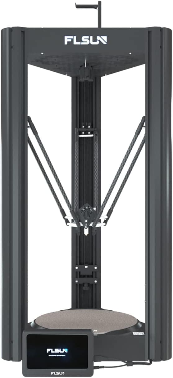FLSUN V400 3D Printer, 600mm/s Delta 3D Printer, Klipper Firmware, Φ260x330mm