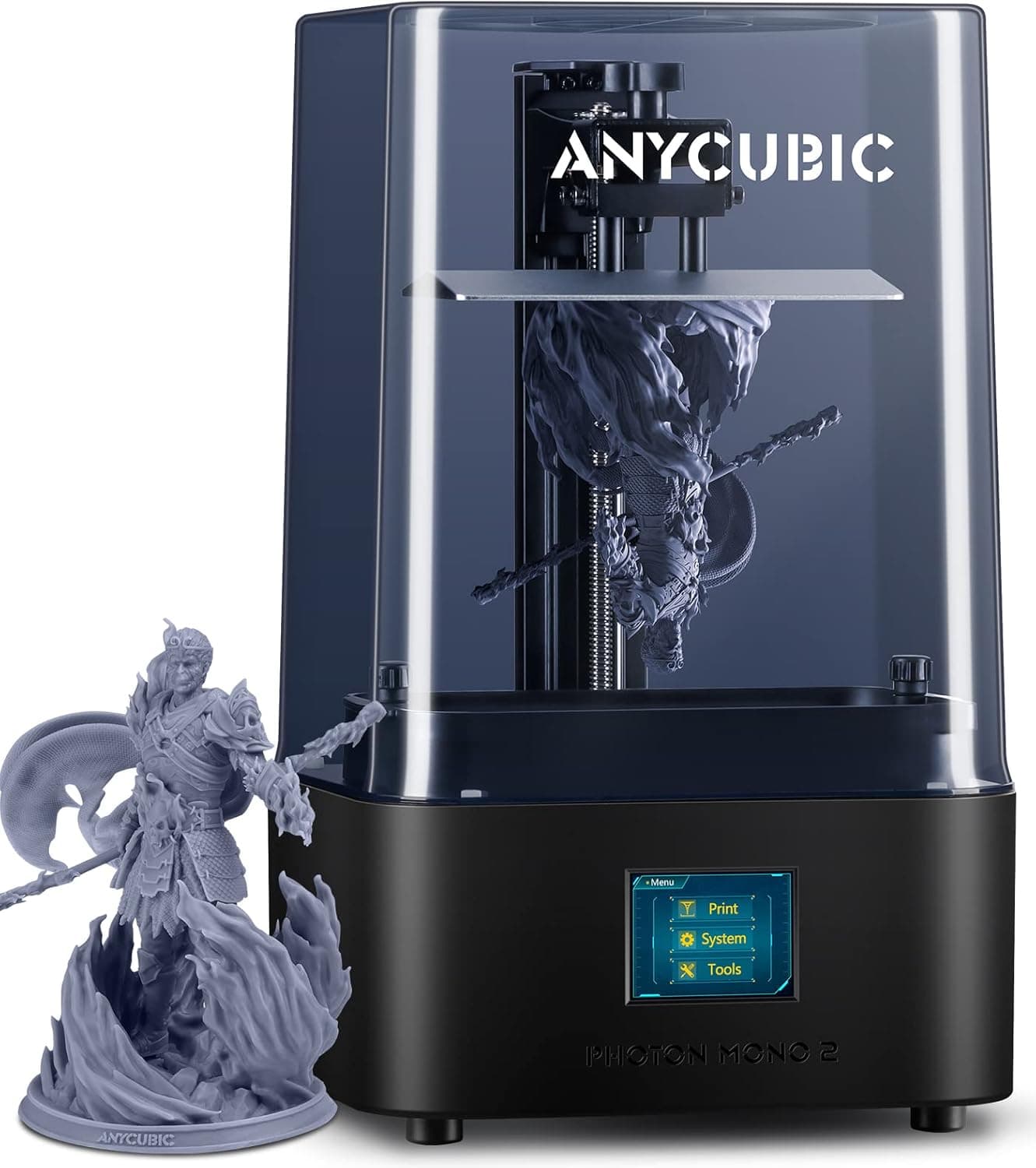 ANYCUBIC Photon Mono 2 Resin 3D Printer, 6.6" 4K+ LCD, LighTurbo Matrix