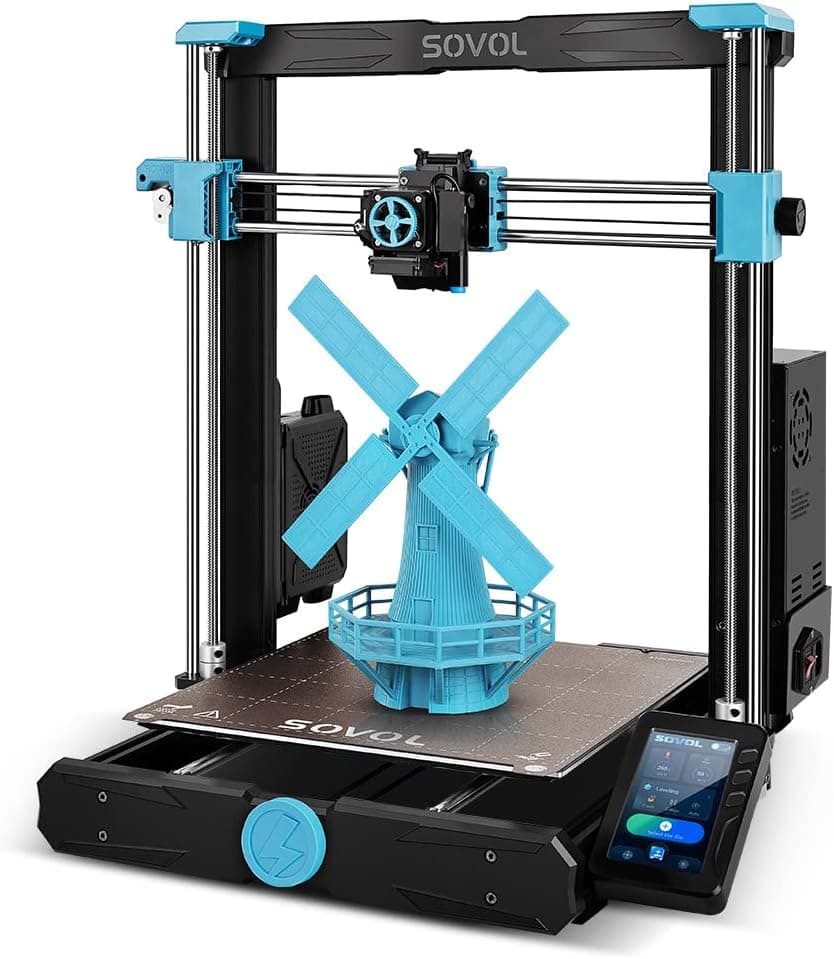 Sovol SV06 Plus 3D Printer, All-Metal Hotend, Direct Drive, 11.8x11.8x13.4 in