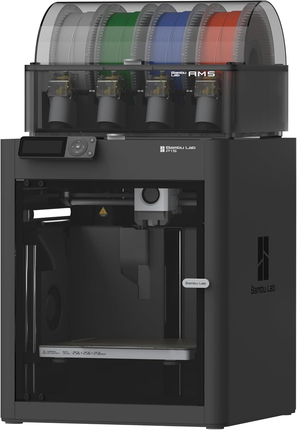Bambu Lab P1S Combo, P1S 3D Printer and AMS, Multi-Color CoreXY 3D Printer