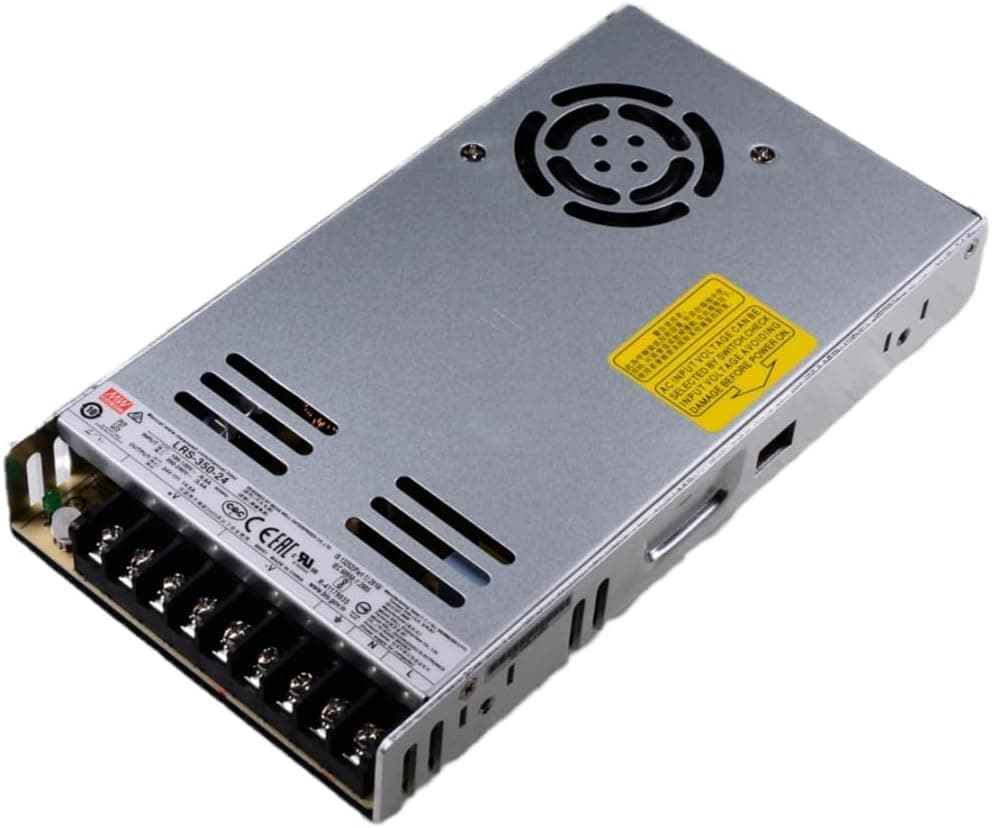 Mean Well LRS-350-24 350W 24V 14.6A Power Supply for 3D Printer, LED Strip, CCTV