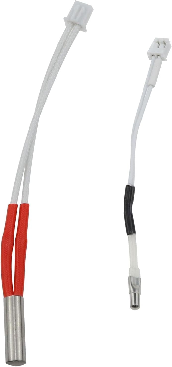 AYLIFU 3D Printer Heater Cartridge and 3mm 100K Thermistor Temp Sensor NTC 3D Printer Parts
