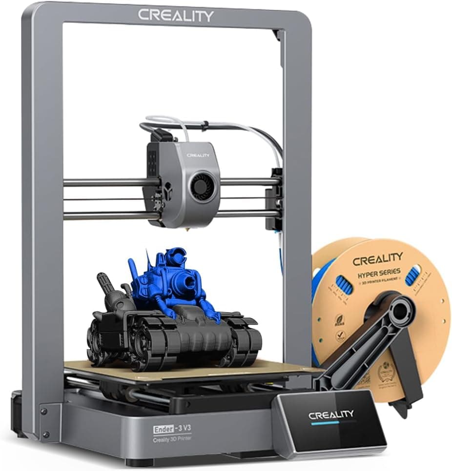 Official Creality Ender 3 V3 3D Printer, 600mm/s, Core XZ Motion System, Auto Leveling