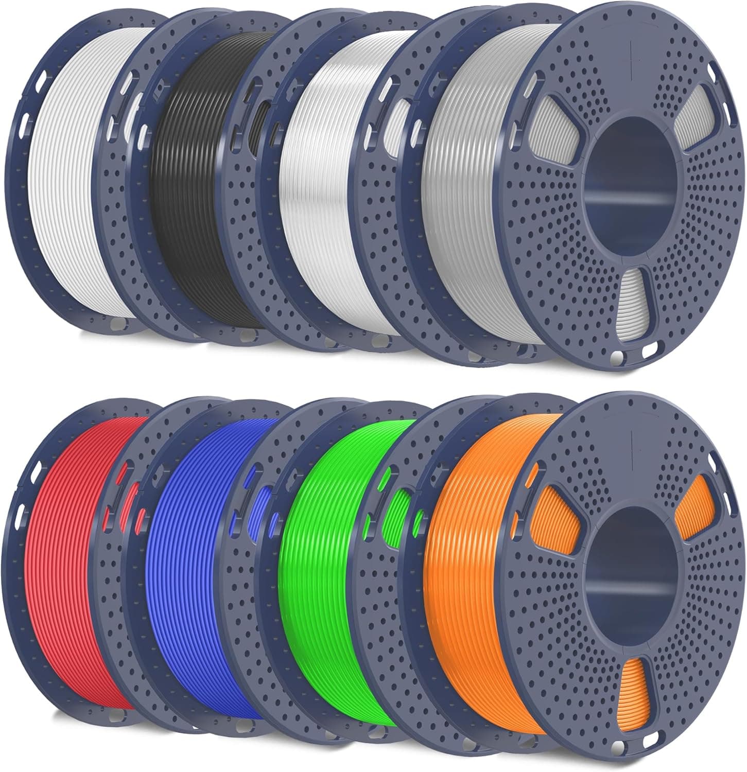 SUNLU TPU Filament 1.75mm 95A Bundle, 250G Spool, 8 Rolls, 2KG Total