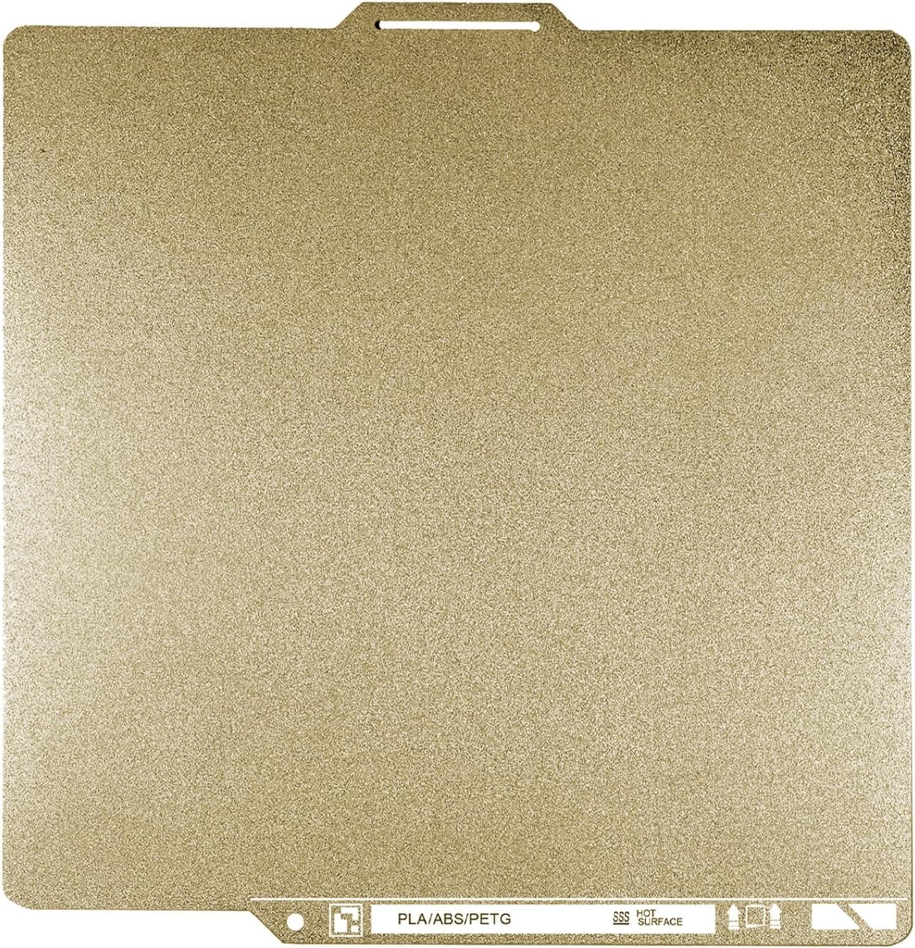 P1S Build Plate Bambu Lab 257.5x257.5mm Removable Flexible Textured Carbon Steel Sheet
