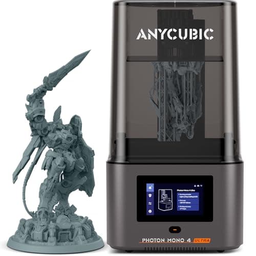 ANYCUBIC 10K Resin 3D Printer, Photon Mono 4 Ultra with 7’’ LCD Mono Screen