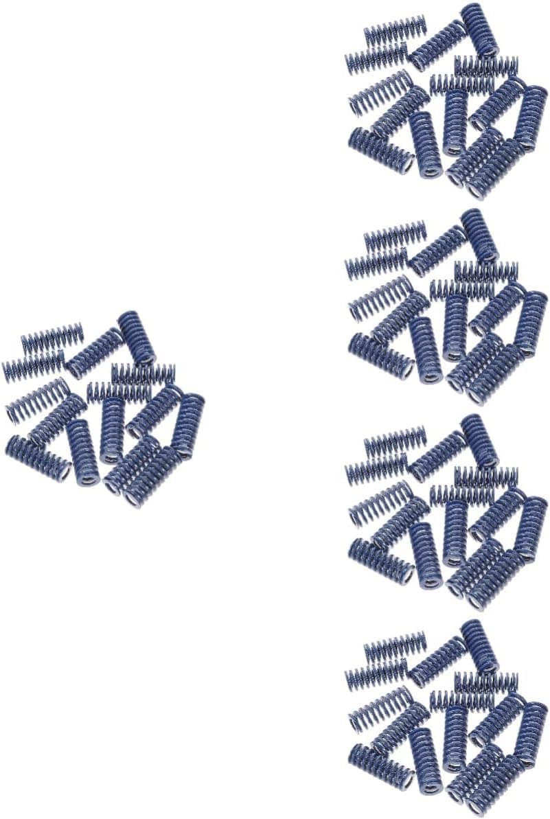 FELTECHELECTR 75pcs Small Compression Springs Kit for Printer Heated Bed Leveling