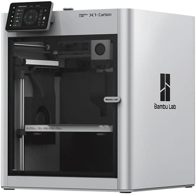 Bambu Lab X1-Carbon (X1C) Enclosed 3D Printer, Bivolt