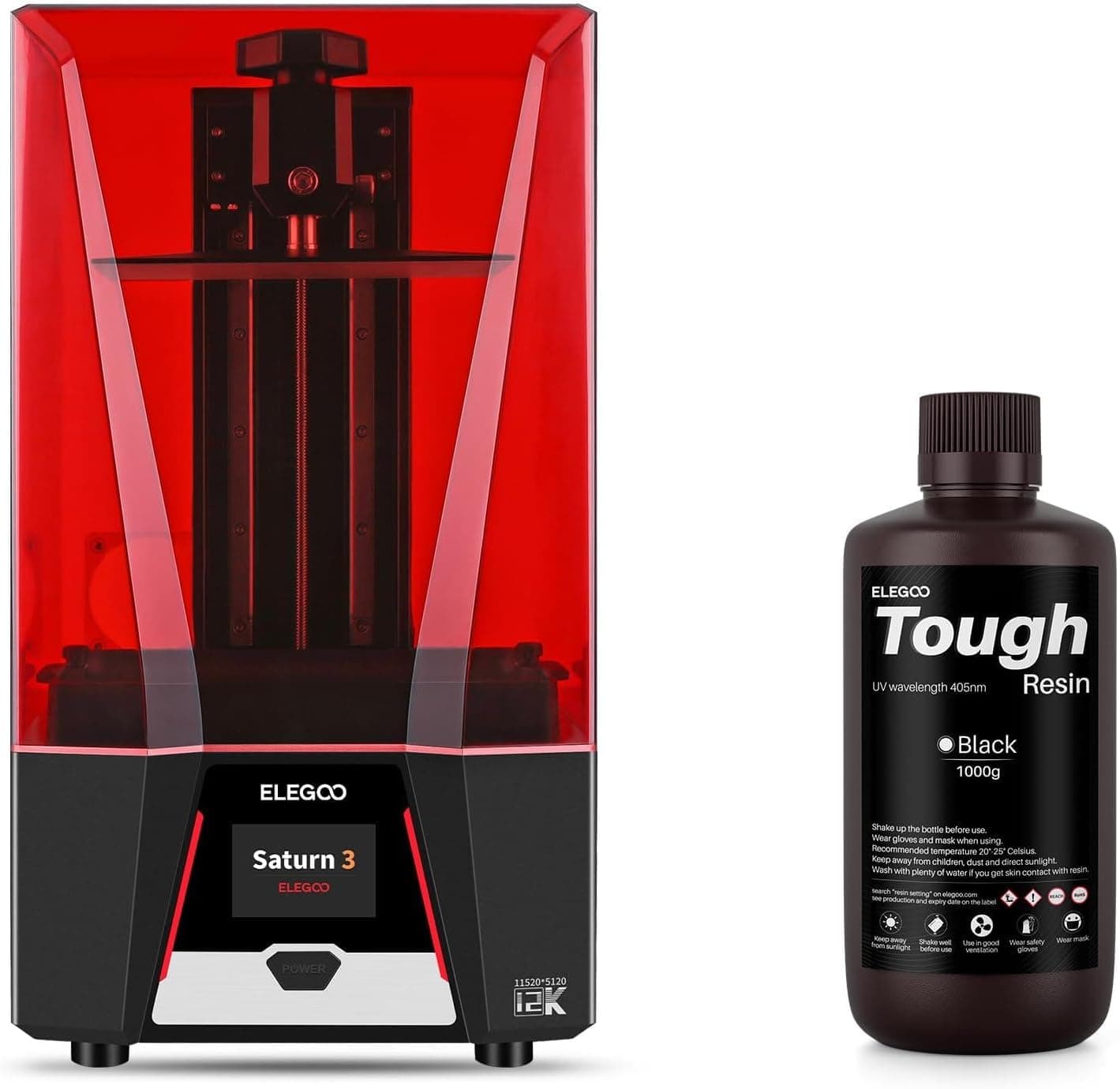 ELEGOO Saturn 3 12K MSLA Resin 3D Printer
