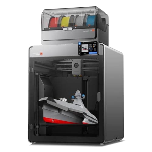 Anycubic Kobra S1 Max Combo 3D Printer, Large Build Size 350x350x350 mm³ | Enclosed CoreXY System,Native 4 Color with ACE 2 Pro, 600mm/s High Speed for Engineer and Designer to Build Functional Parts